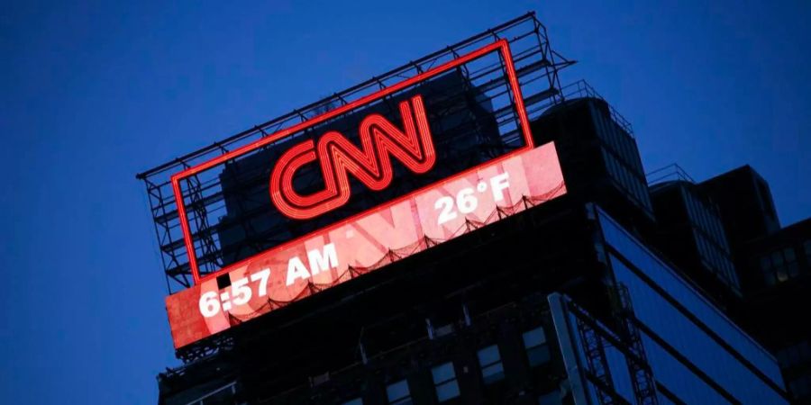 Das Gebäude von CNN in New York.