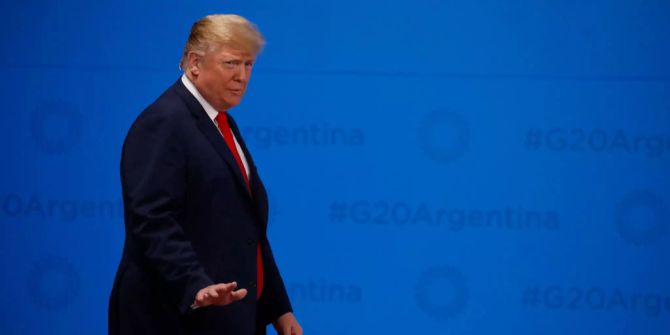 Donald Trump am G20-Gipfel.