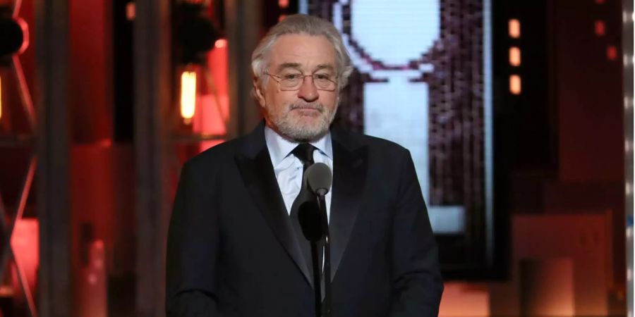 Robert de Niro moderiert bei den Tony Awards 2018.