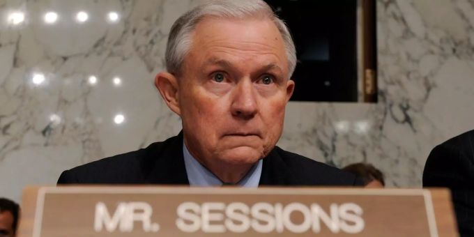 Jeff Sessions, der ehemalige US-Justizminister. Jeff Sessions
