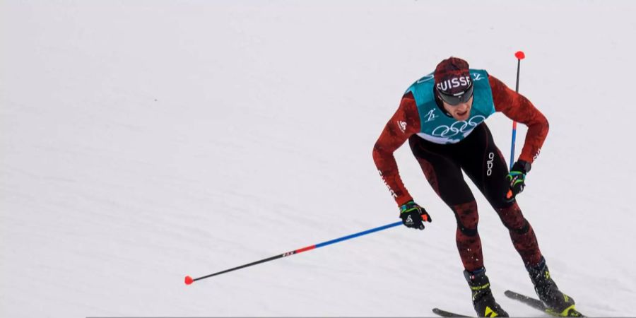 Dario Cologna beim ersten Rennen in Pyeongchang.