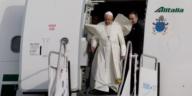 Papst Franziskus reist auf die Arabische Halbinsel