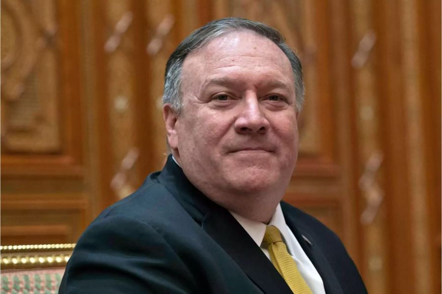 US-Aussenminister Mike Pompeo im Oman