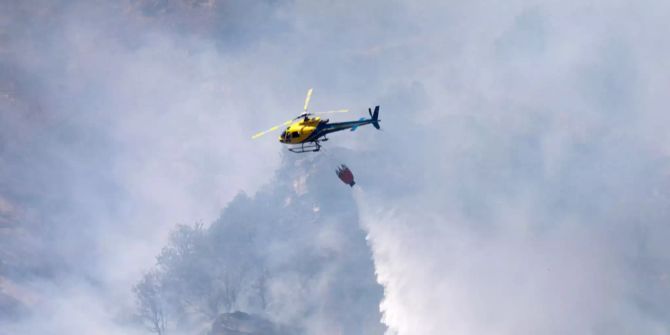 Locarno Waldbrand