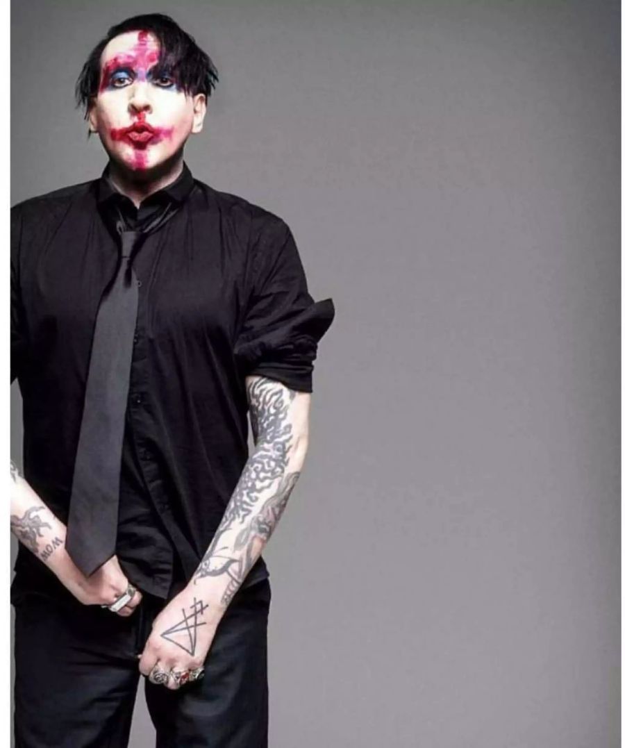 Schockt sonst selbst gerne: Rocker Marilyn Manson.