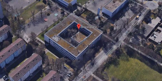 Das Schulgelände Schwabgut in Bern Schwabgut