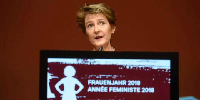 Gleichberechtigung - Bundesrätin Sommaruga hält Plädoyer