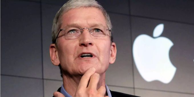 Der CEO von Apple, Tim Cook. Apple Tim Cook