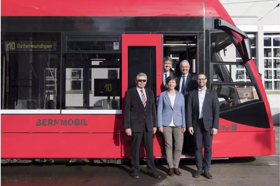 Kantonales Komitee «Ja zum Tram Bern-Ostermundigen» - Keystone