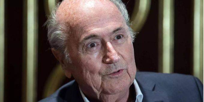 Sepp Blatter, ehemaliger Fifa-Präsident bei der WM in Russland. Sepp Blatter Fifa Platini