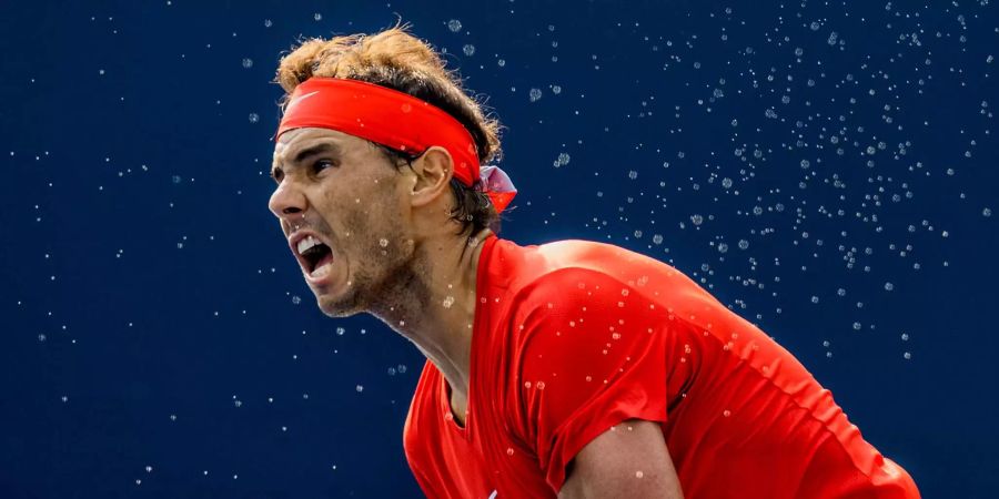 Rafael Nadal im Final des Rogers Cups in Toronto.