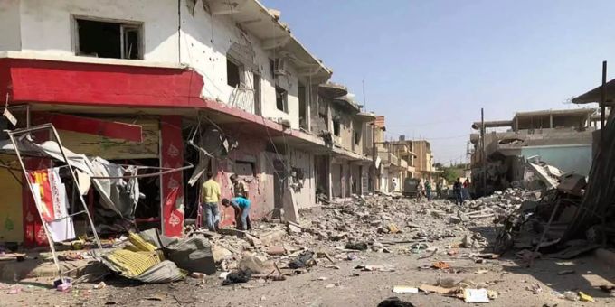 Nawa in Süd-Syrien nach der Offensive der Regierungstruppen Nawa in Süd-Syrien nach der Offensive der Regierungstruppen