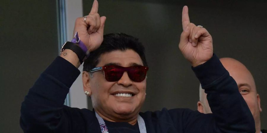 Nach dem WM-Spiel gegen Nigeria musste Diego Maradona ins Spital eingeliefert werden.