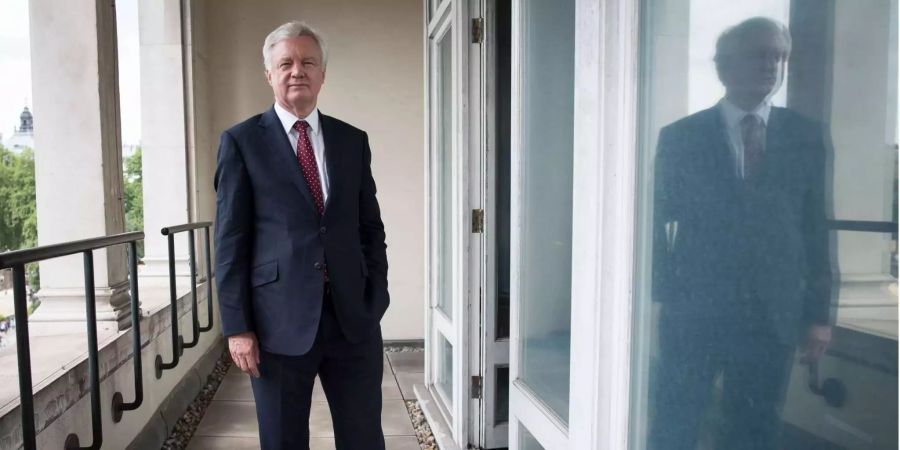 David Davis tritt als Verhandlungsführer ab.