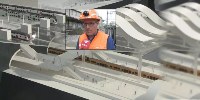 Acht Jahre Baustelle - Eine Milliarde für den neuen Bahnhof Bern