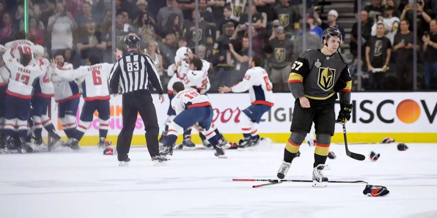 Die Vegas Golden Knights mit dem Schweizer Luca Sbisa schafften es in ihrer ersten Saison nicht, den Stanley Cup zu gewinnen.