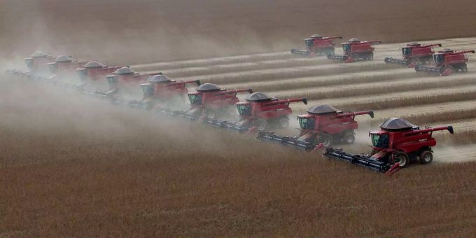 China reagiert mit Vergeltungszöllen auf US-Landwirtschaftsprodukte wie Sojabohnen. China reagiert mit Vergeltungszöllen auf US-Landwirtschaftsprodukte wie Sojabohnen.