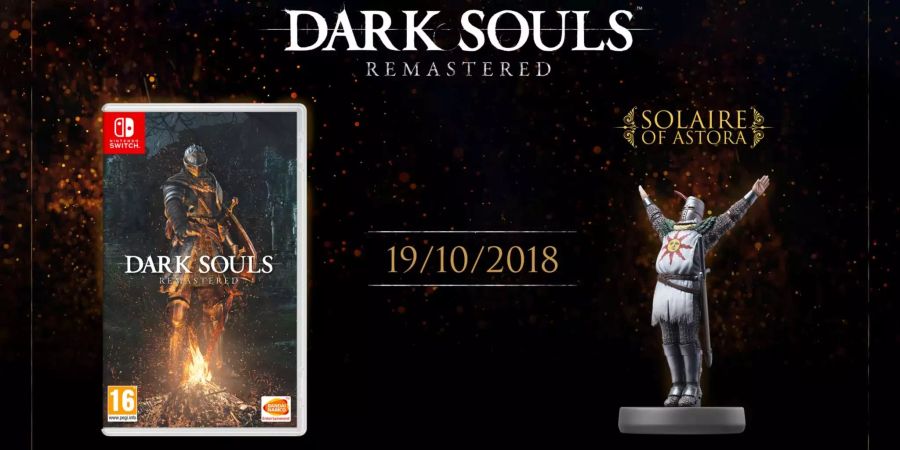 Es hat etwas länger gedauert, doch bald dürfen sich Besitzer der Nintendo Switch in die Welt von «Dark Souls: Remastered» stürzen.