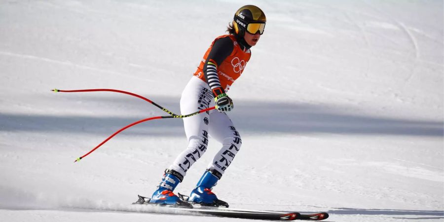 Viktoria Rebensburg gewinnt die Riesenslalom-Kristallkugel.