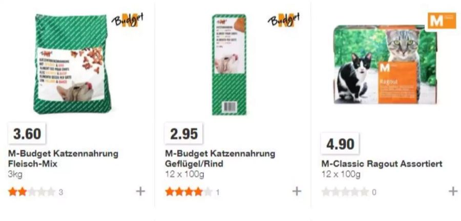 Migros hat viele Eigenmarken. Nur nicht beim Bio-Tierfutter.