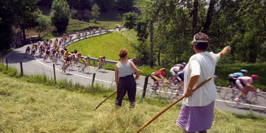 1994 war Gstaad zum letzten Mal Etappenort der Tour de Suisse.