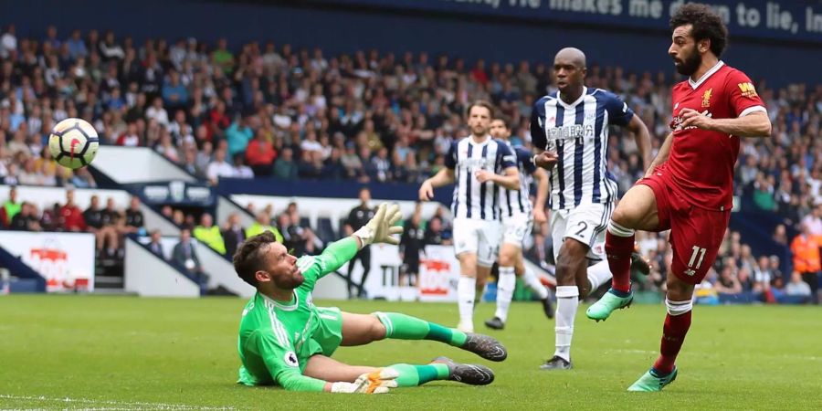 West Bromwich Albion steigt aus der Premier League ab - das trotz zuletzt starker Leistungen wie hier beim 2:2 gegen Arsenal