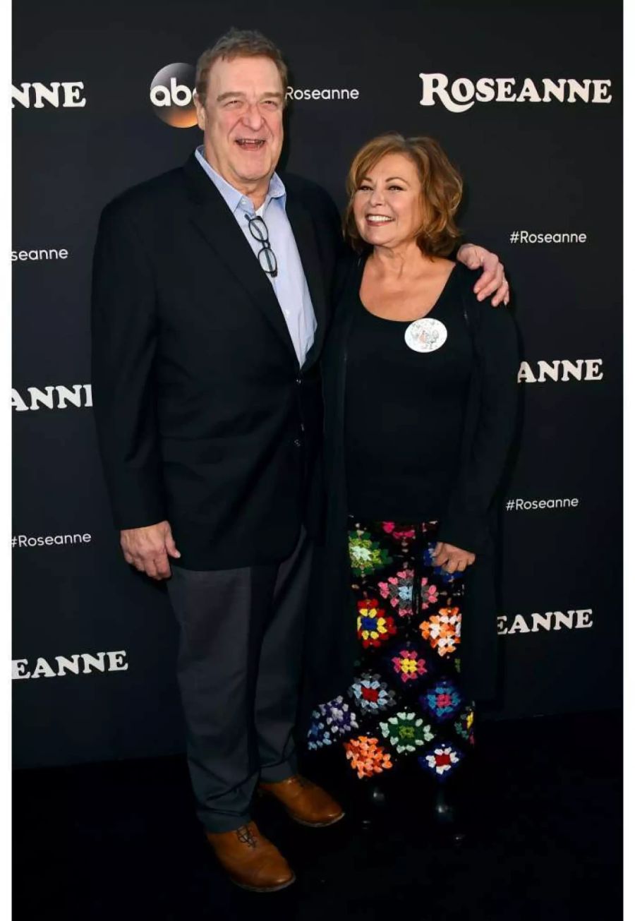 Kult-Paar aus der Serie: Roseanne Barr und John Goodman.