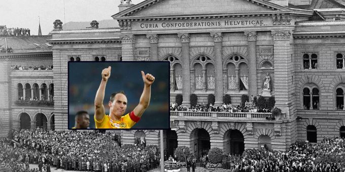 Bundeshaus-Balkon - Wird YB-Captain Nachfolger von General Guisan?