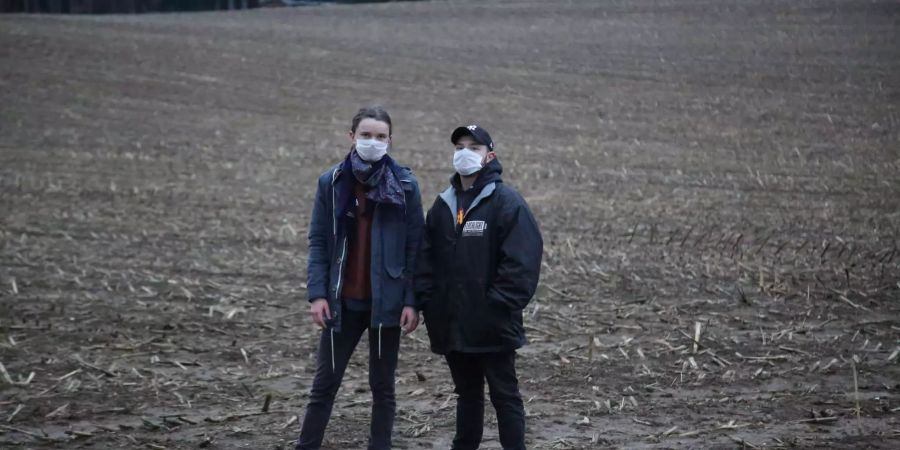 Valentin Burwell und Noa Röthlisberger (v.l.n.r)