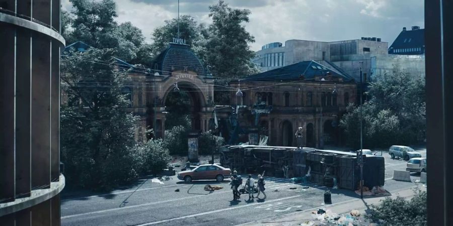 Dänemarks Hauptstadt Kopenhagen nach der Apokalypse. Städte sind gefährliche Orte, hier werden die hungrigen Menschen zu reissenden Tieren.