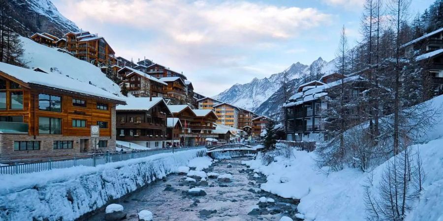 Das Oberwallis versinkt im Schnee.