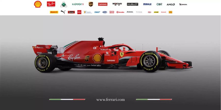 Der SF71H von der Seite.