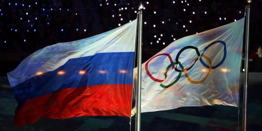 Russlands Sportler dürfen wegen des Doping-Skandals nur unter der olympischen Flagge teilnehmen.