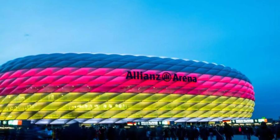 Jeweils rund 14.000 Zuschauer sollen die EM-Spiele in München sehen können. Foto: picture alliance / dpa