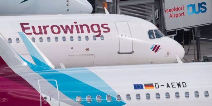 Eurowings hilft Air-Berlin-Kunden. Eurowings hilft Air-Berlin-Kunden.