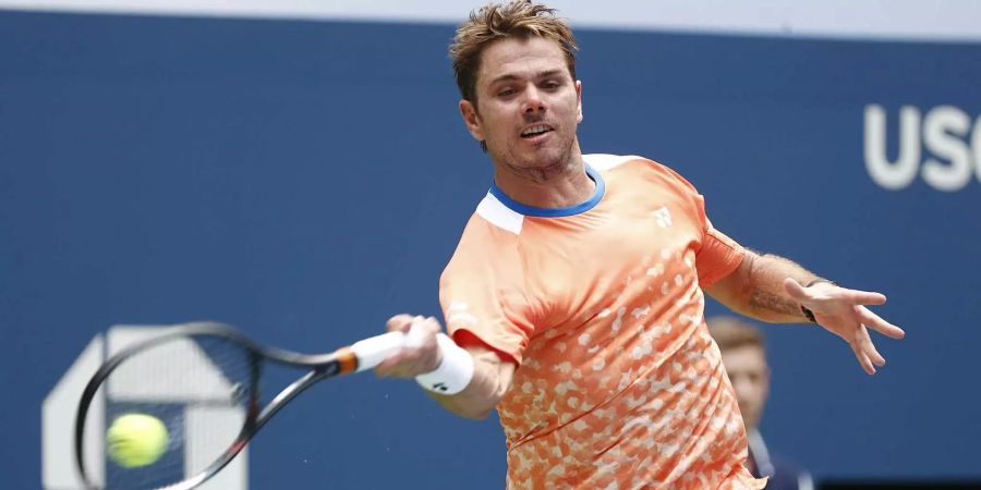 Stan Wawrinka glänzt im Einsatz gegen Grigor Dimitrov an den US Open.