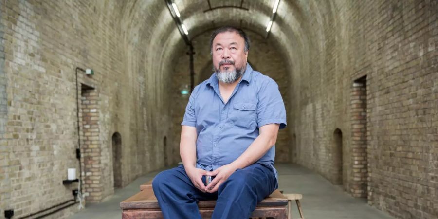 Der chinesische Künstler Ai Weiwei in Berlin.