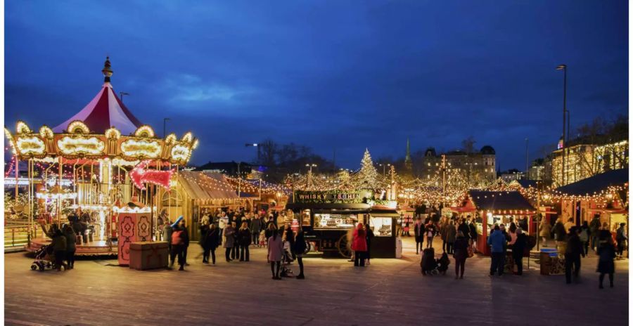 Zürcher «Weihnachtsdorf» in Zürich November 2017 - Keystone