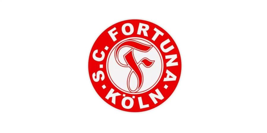 Das Logo des deutschen Fussballvereines Fortuna Köln.