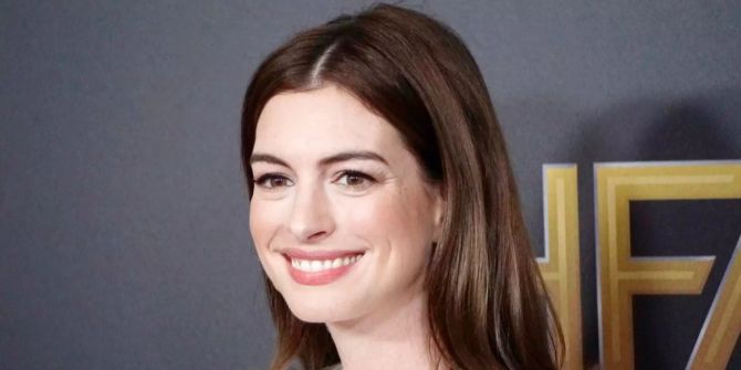 Die Schauspielerin Anne Hathaway.