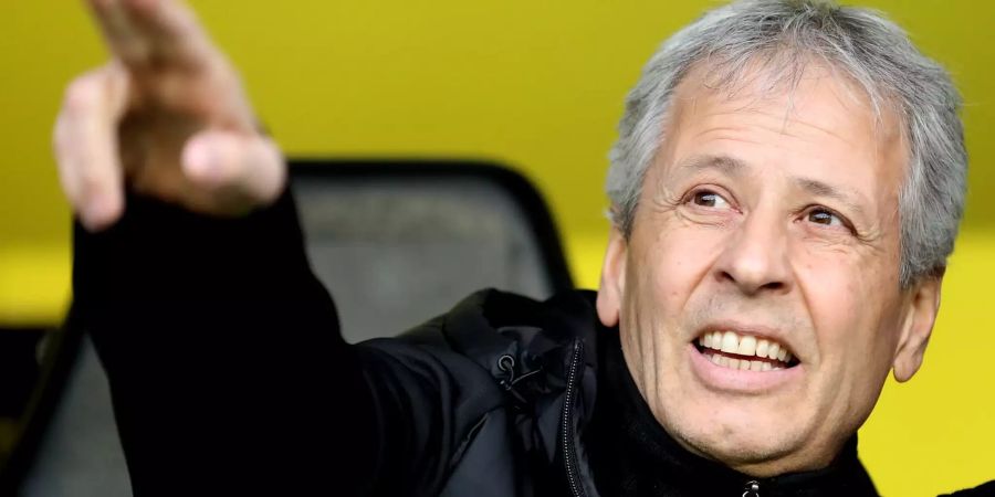 Borussia Dortmunds Trainer Lucien Favre.