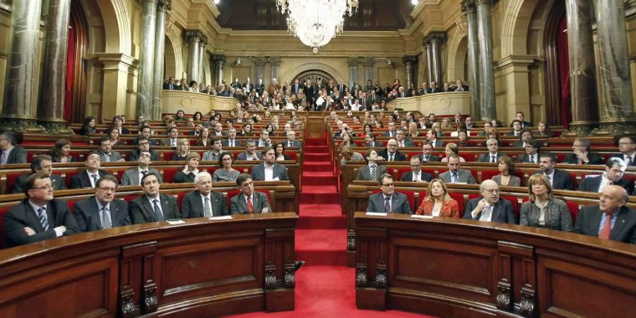 Das neugewählte katalanische Parlament kommt im Januar zusammen.