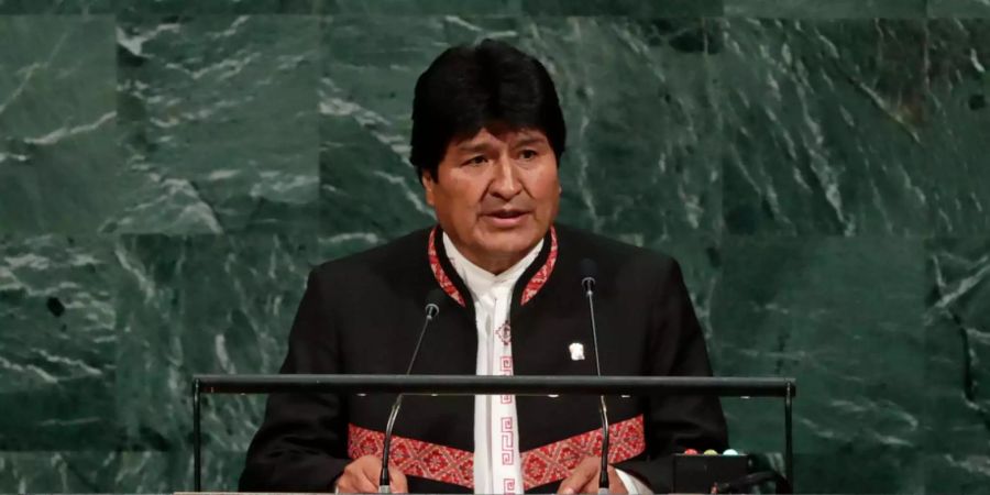 Boliviens Staatspräsident Evo Morales plant eine 3'750 Kilometer lange Eisenbahnlinie.