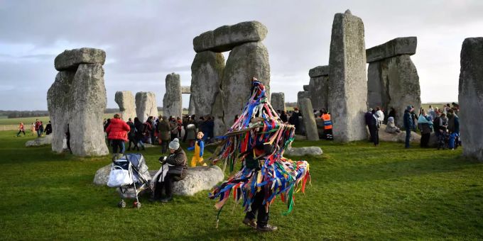 Längste Nacht - Tausende begrüssen Wintersonnenwende in Stonehenge