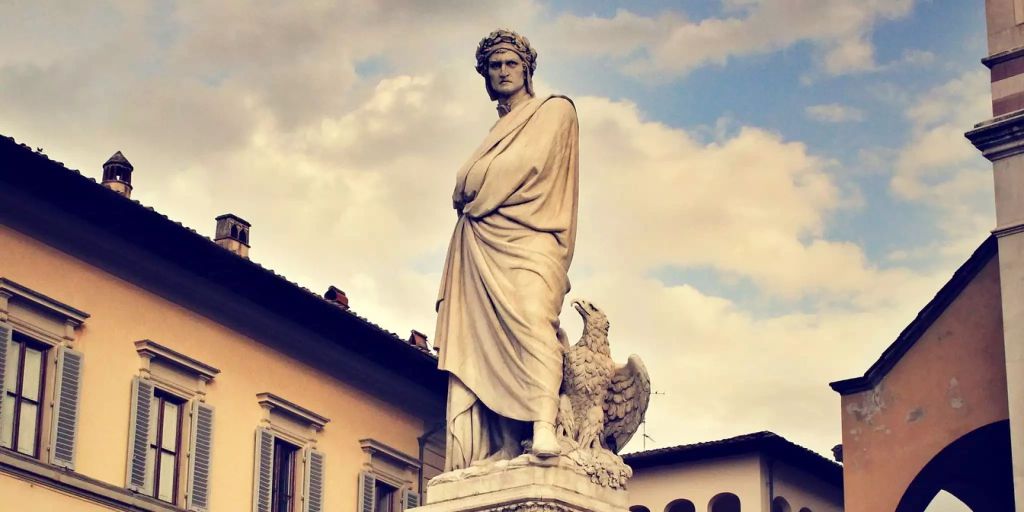 Dante Alighieri Italien feiert seinen Nationaldichter