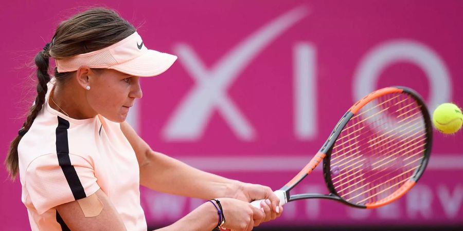 Eugenie Bouchard in Gstaad.