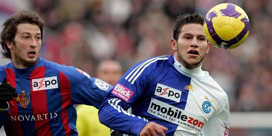 Zwischen 2007 und 2009 ging Raul Bobadilla für GC auf Torjagd.