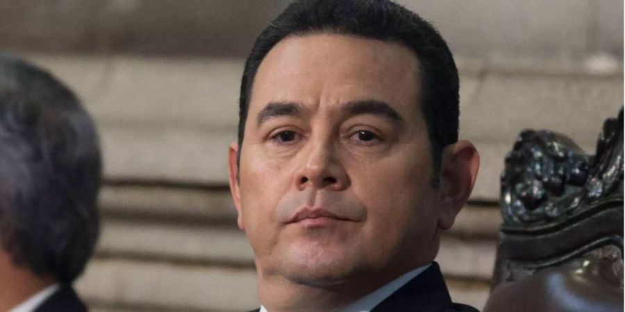 Guatemalas Präsident Jimmy Morales.