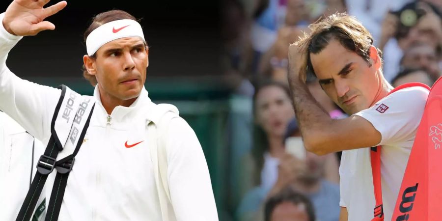 Rafael Nadal setzt sich an der Spitze ab, Roger Federer fällt leicht zurück.