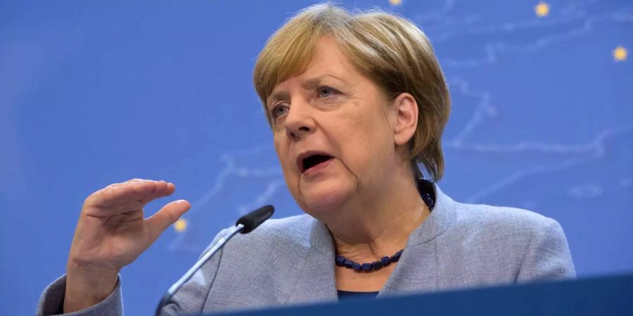 Bundeskanzlerin Angela Merkel hielt heute eine Rede an der Klimakonferenz in Bonn.